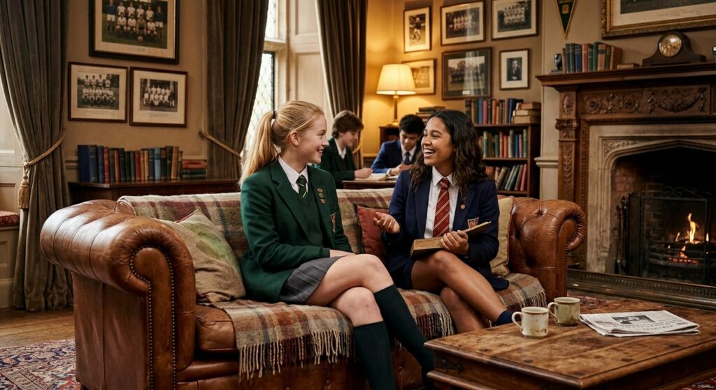 adaptación estudiantes adolescentes en internados en inglaterra